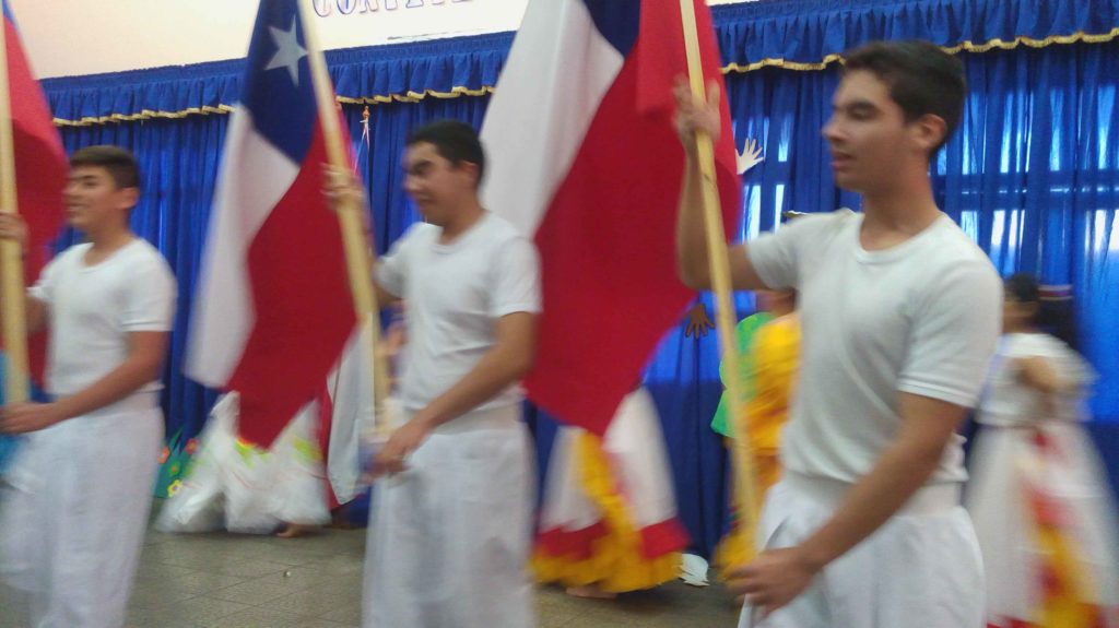 Acto Dia de la Conjvivencia Escolar Danzas Latinoamericanas 2