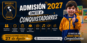 Admisión 2027 Únete a Los Conquistadores